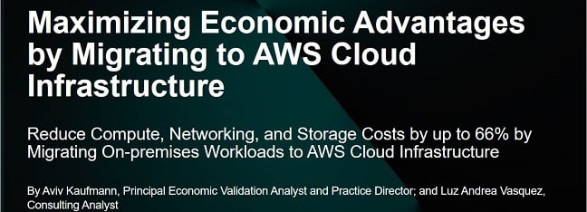 Maximize economic advantages by migrating to AWS Cloud Infrastructure